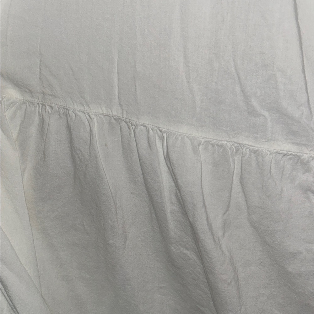 White Cotton Maxi Dress - Picture 5 of 6